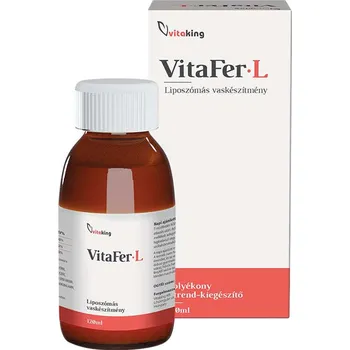 Fitness strava Vitaking Vitafer Iron Syrup 120 ml Příchuť: ananas