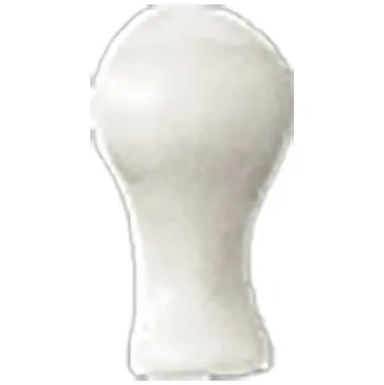 Dlažba AMARCORD Ang. Bordura Bianco Matt 3,5x2