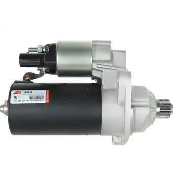 Startér Startér OCTAVIA II. 2,0 TDI, PL S0243, pro SUPERB, II. 3T. Typové číslo: 123904006,123904006,123904006, 02M911023P, 02M911023N