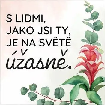 Dekorativní magnet ALBI Magnetka - Ty