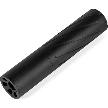 Nasvětlovací tlumič Smokey Wolf 165x35 mm - černý, 14mm levotočivý, Novritsch