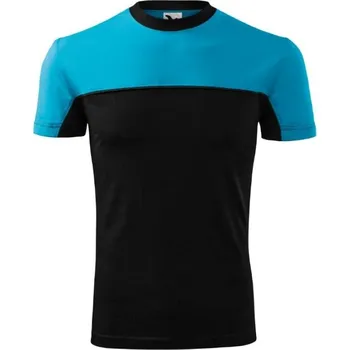 TRIČKO krátký rukáv 100% bavlna jednolíc COLORMIX 109 tyrkysová 44 4XL