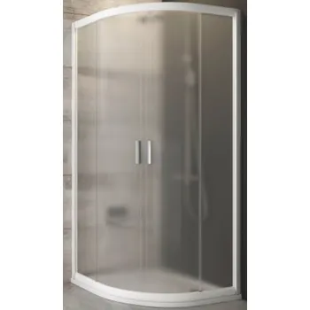 RAVAK BLIX BLCP4 90 sprchový kout 90x90 cm, R500, posuvné dveře, satin/sklo grape