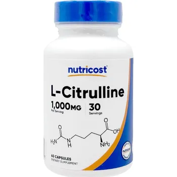 Aminokyselina Nutricost L-Citrulline 1500 mg 60 kapslí