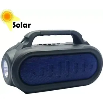 Zahradní dekorace Solar R-T312 Solární multifunkční zařízení Bluetooth (Solární nabíječka, osvětlení, rádio a MP3 přehrávač )