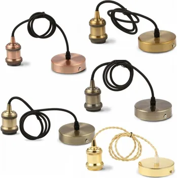 V-TAC Závěsná kovová lampa (5 barev) Zlatá