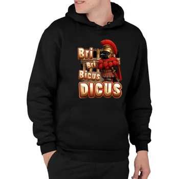 Žertovný předmět Bri Bri Bicus Dicus - pták s malinovým náhrdelníkem - Italian Brainrot - pánská mikina s potiskem- Tričkový.cz