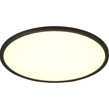 Trio Leuchten R63011902 JOKO - LED černé stropní svítidlo stmívatelné ovladačem 22W, 2700lm, 2700 - 6500K, Ø 42cm (Stropní LED svítidlo se změnou barvy světla)