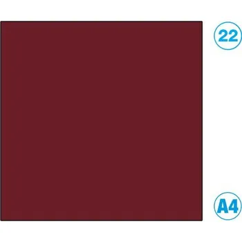 Barevný papír Papír A4 barevný červený tmavě