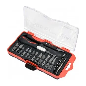 Truhlářská svěrka Nůž řezný precizní sada 16 dílů