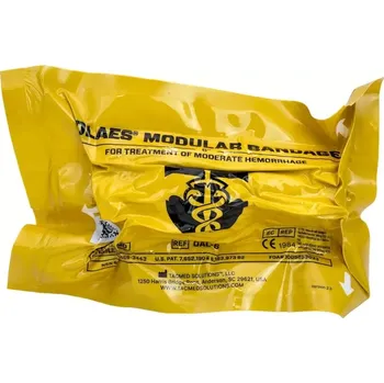 Modulární bandáž OLAES 6 inches (Nejnovější generace traumatických bandáží, moderní zdravotnický prostředek vyvinutý pro bojové podmínky, armádní verze NSN: 6510-01-631-7893)