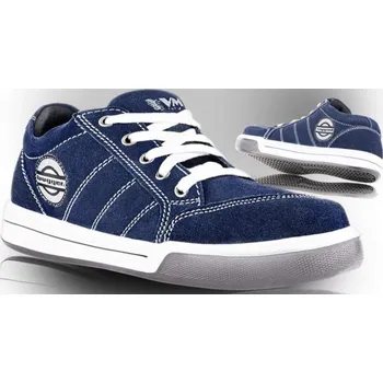 Pracovní obuv POLOBOTKY bez tužinky s planžetou SEATTLE 2575 O1P FO SRA modrá 46