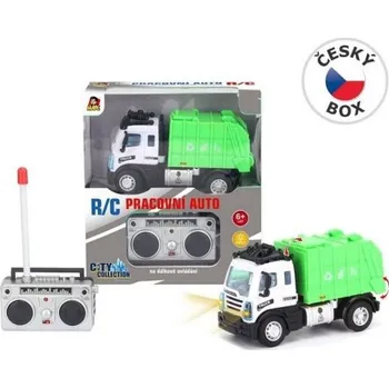 RC model auta Auto popelářské na dálkové ovládání, 12 x 7 x 6 cm