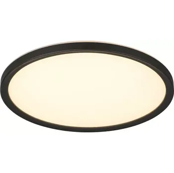 Trio Leuchten R63011102 JOKO - LED černé stropní svítidlo stmívatelné ovladačem 18W, 2100lm, 2700 - 6500K, Ø 29cm (Stropní LED svítidlo se změnou barvy světla)