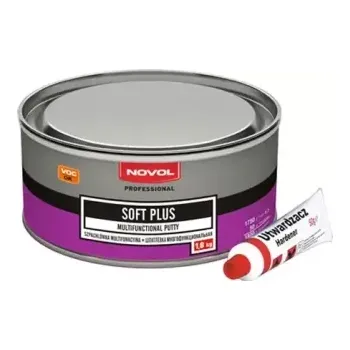 Karosářský tmel NOVOL SOFT PLUS - Jemný polyesterový tmel 1,8kg