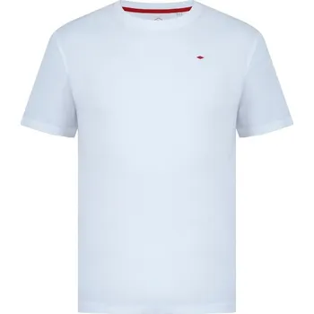 Pánské tričko Lee Cooper Essentials Crew Neck pánské tričko White M