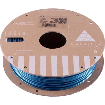 Filament PLA filament třpytivý modrý Glitter Blue 1,75 mm Smartfil 1 kg
