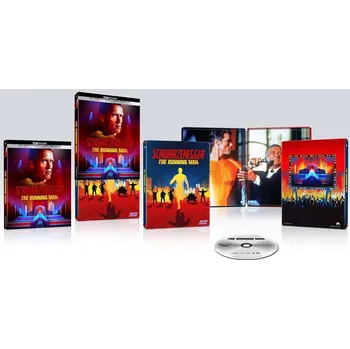 Blu-ray film Běžící muž - 4K Ultra HD Blu-ray Steelbook (bez CZ)