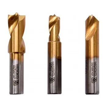 Truhlářská svěrka Sada vrtáků na bodové sváry 3ks