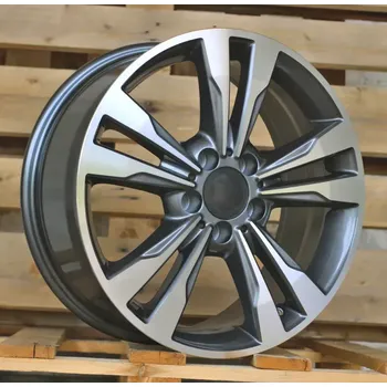 Alu kolo Alu kola Racing Line I7081, 17x7.5 5x112 ET45, šedivá + leštění