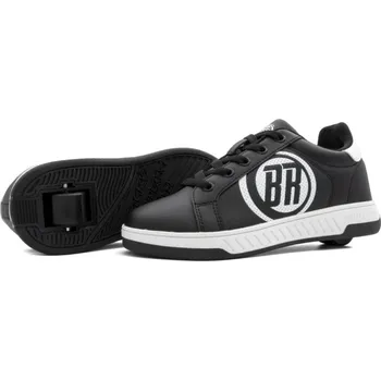 Kolečkové brusle Koloboty BREEZY ROLLERS Classic | 29-39 EU | BLACK 33 EU