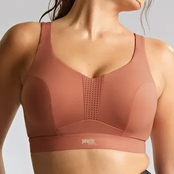 Podprsenka Panache Sport - Panache Sport sportovní podprsenka nevyztužená sienna rose 36FF 5022