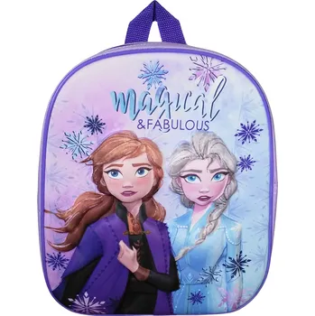 Dětský batoh Sun City 3D batoh FROZEN magical fialový