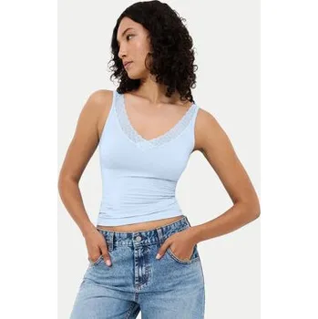 Triumph Top Feel Of Modal 10221637 Světle modrá Slim Fit L