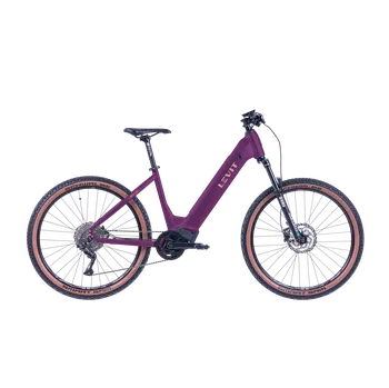 Elektrokolo LEVIT RIVERO lowstep Merlot 820 Wh (23 Ah) Barva: merlot, Velikost rámu: 20"