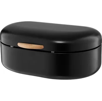 chlebník AMBITION Olivier 35 x 24 cm černý - chlebník z nerezové oceli