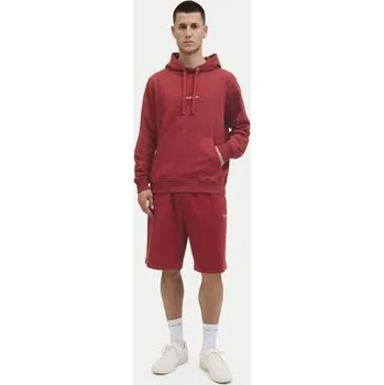 Pánská mikina Jack & Jones Mikina Norrebro 12282861 Červená Relaxed Fit XXL