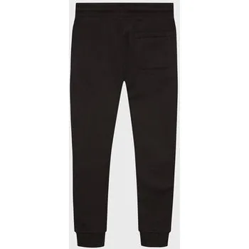 Calvin Klein Jeans Teplákové kalhoty IU0IU00285 Černá Relaxed Fit 16Y