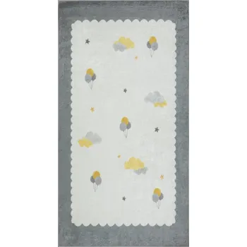 Koberec Koberec BABY4 popelový / žlutý
