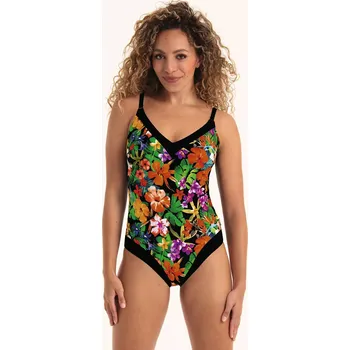 Dámské plavky Style Mabela jednodílné plavky 7735 black - RosaFaia 001 black 38H