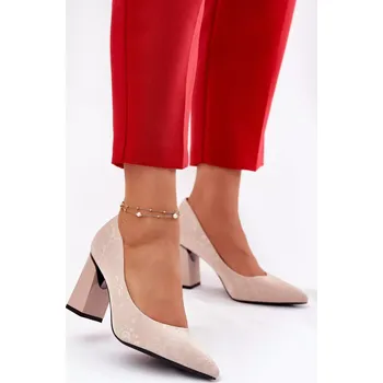 Dámské lodičky Lodičky na sloupku model 212335 Step in style 36