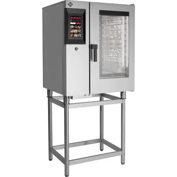 Vestavná trouba Konvektomat STEAMBOX plynový 10x GN 1/1 bojler dotykový barevný