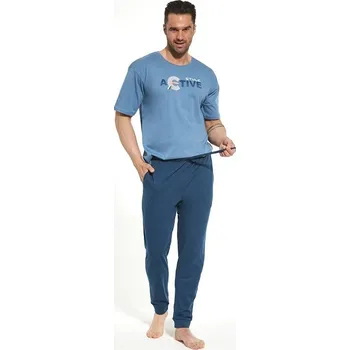 Pánské pyžamo Pyžamo pánské Cornette 462 Velikost: S, Vzor: 4620302