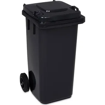 Železářství Popelnice plastová 120L černo-šedá