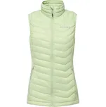 Dámská vesta Columbia POWDER PASS VEST XS Světle zelená, Stříbrná
