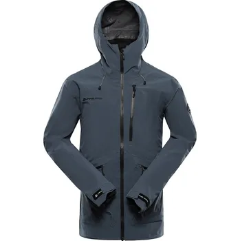 Alpine Pro Zarr Pánská nepromokavá bunda s Ptx membránou MJCE678 ocelová XS