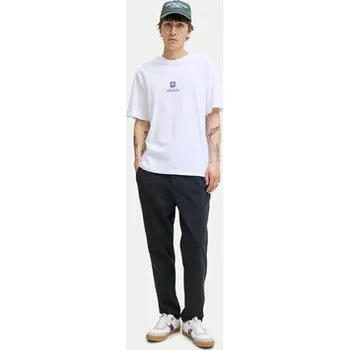 Pánské kalhoty Jack & Jones Kalhoty z materiálu Ace Neo 12282533 Tmavomodrá Tapered Fit S