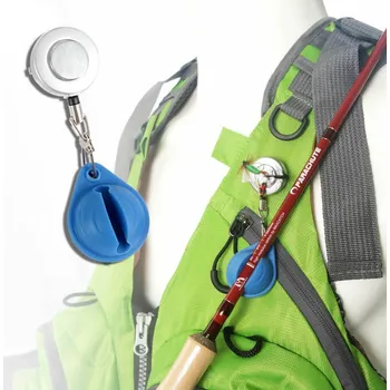 Pouzdro na rybářské vybavení Maxcatch Smart Fishing Rod Clip Holder držák prutu na vestu