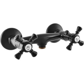 Morava retro Vodovodní baterie sprchová, bez příslušenství, ručka 3, černá matná MK380.5CMAT_duplikat