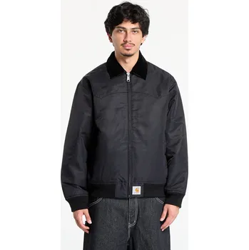 Pánská větrovka Bunda Carhartt WIP Santa Fe Alumni Jacket UNISEX Black/ Scarlet L