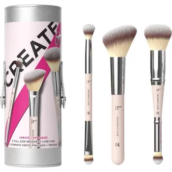 Kosmetický štětec IT Cosmetics - Your Heavenly Luxe Limited-Edition 3-PC Brush Set with Case Sady štětců unisex