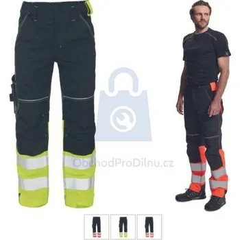 montérky Kalhoty pracovní do pasu KNOXFIELD HVPS DW, CERVA antracit/červená, 62, balení 1 ks