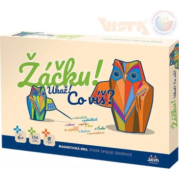 Desková hra SEVA Hra magnetická vědomostní Žáčku! Ukaž! co víš? *SPOLEČENSKÉ HRY* 5