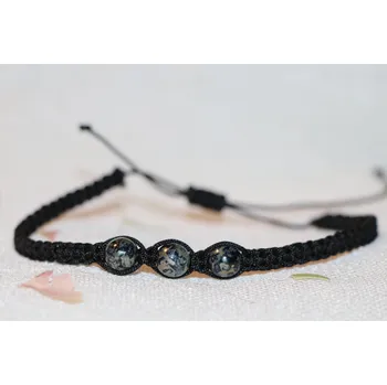 Náramek MagieKorálků.cz Shamballa náramek se skleněnými korálky II. 10115