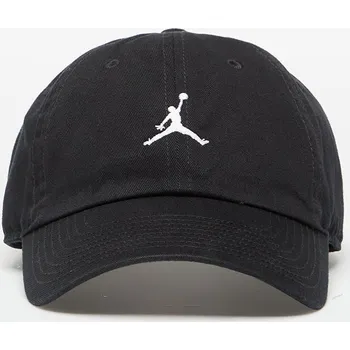Kšiltovka Kšiltovka Jordan Club Cap Black/ White S/M