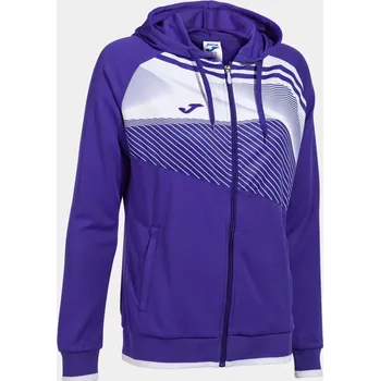 Dámská mikina Sportovní mikina JOMA Supernova Hoodie Jacket Purple-White M